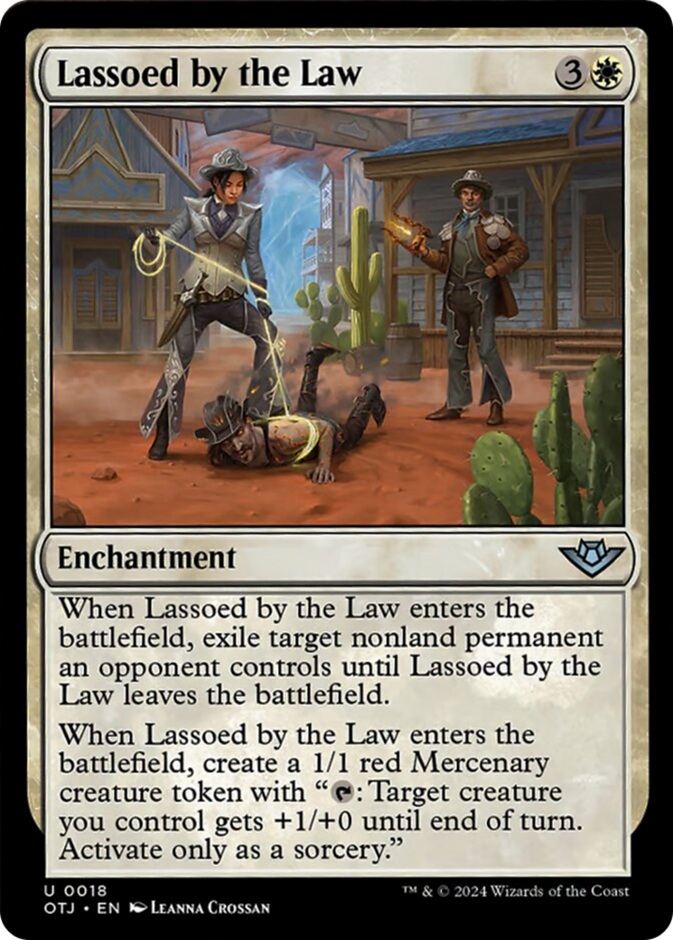 Lassoed by the Law [Outlaws of Thunder Junction] | Galaxy Games LLC