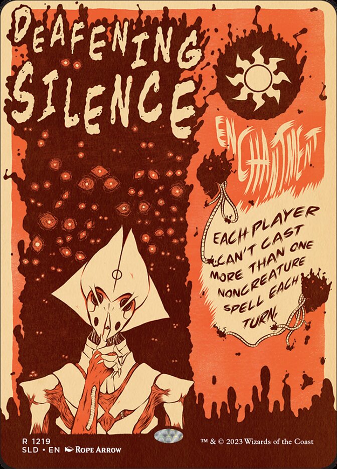 Deafening Silence [Secret Lair Drop Series] | Galaxy Games LLC