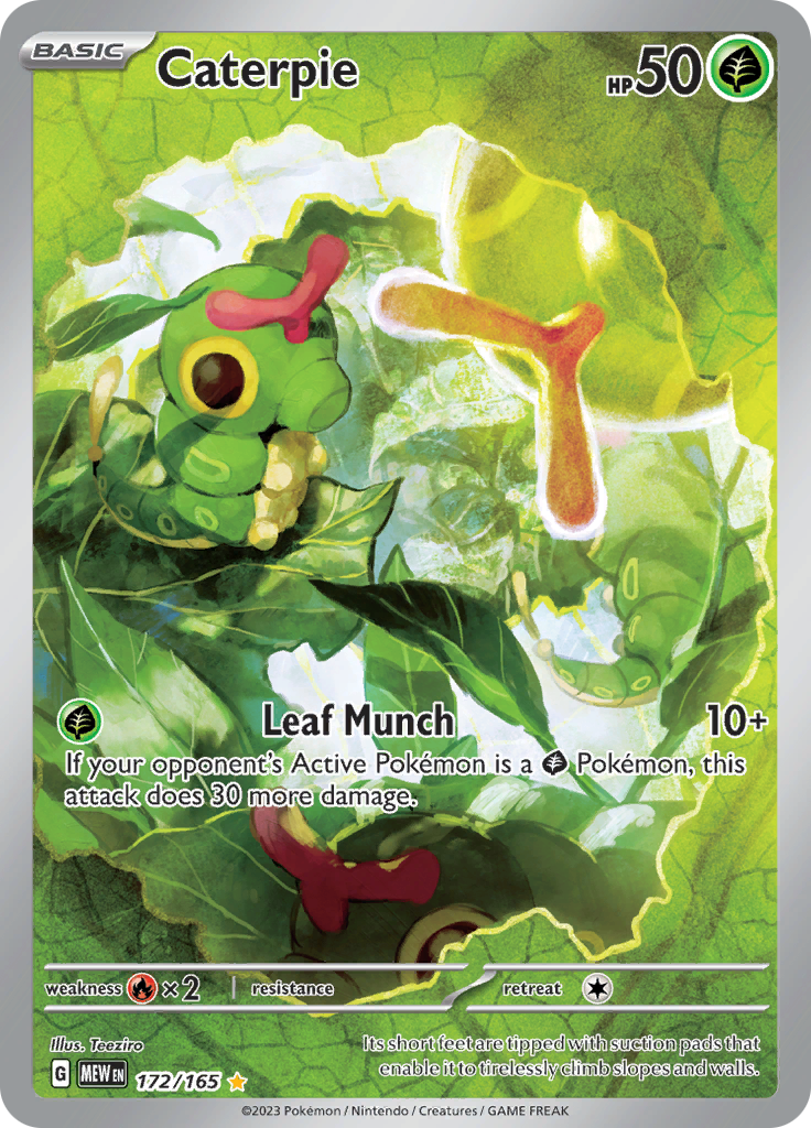 Caterpie (172/165) [Scarlet & Violet: 151] | Galaxy Games LLC