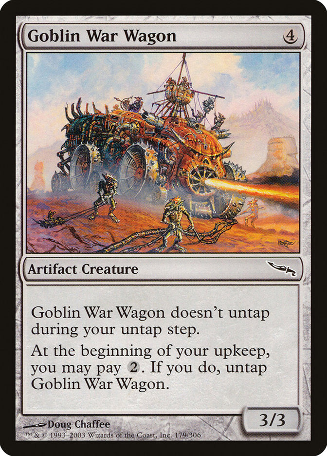 Goblin War Wagon [Mirrodin] | Galaxy Games LLC