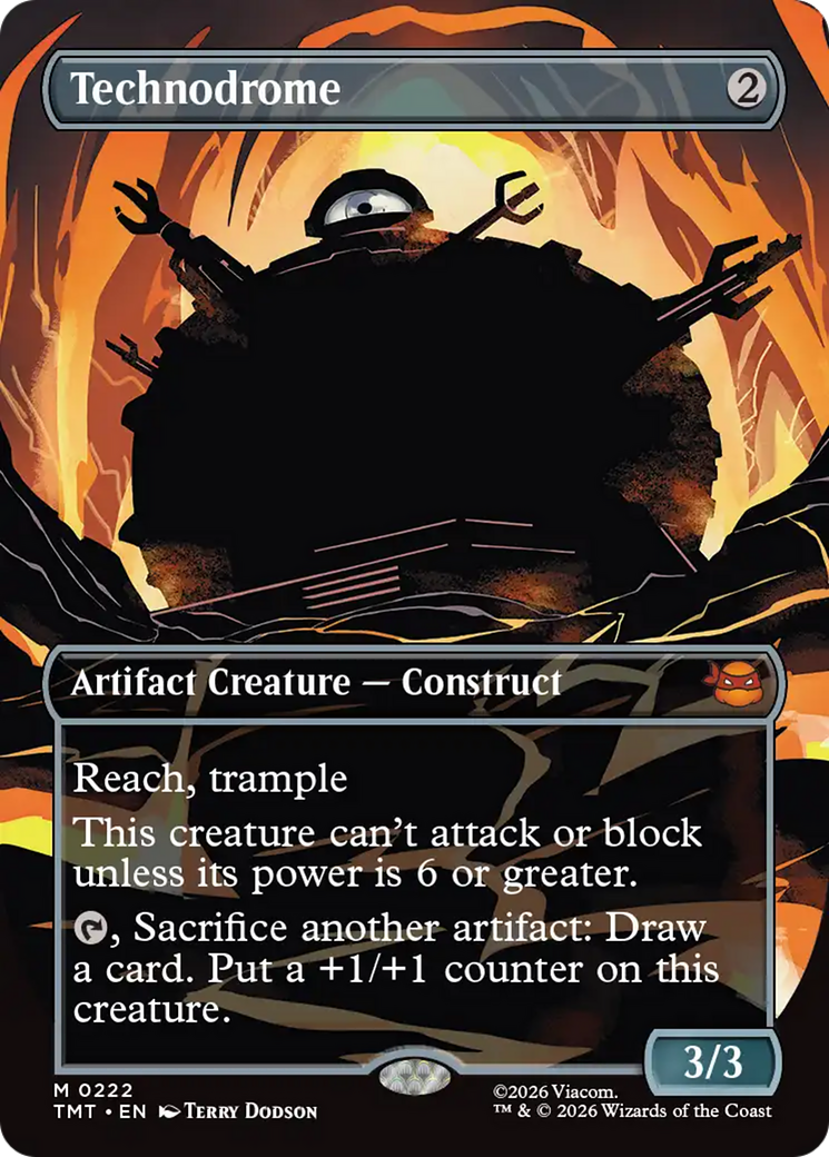 Technodrome (Borderless) [Teenage Mutant Ninja Turtles] | Galaxy Games LLC