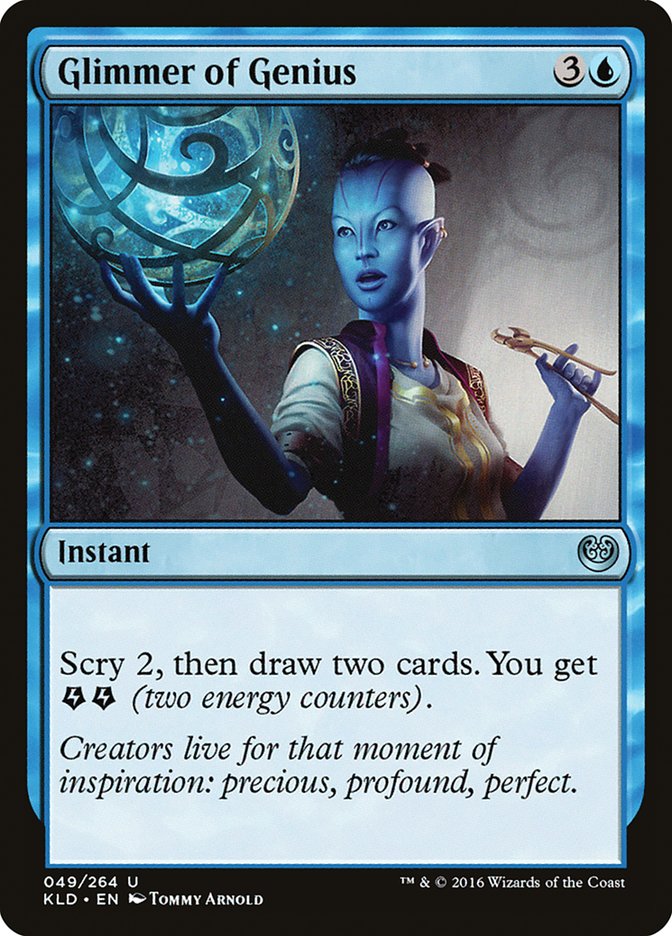 Glimmer of Genius [Kaladesh] | Galaxy Games LLC