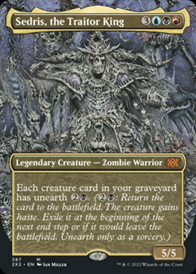 Sedris, the Traitor King (Borderless Alternate Art) [Double Masters 2022] | Galaxy Games LLC