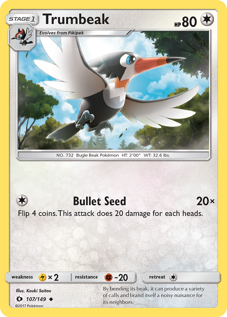 Trumbeak (107/149) [Sun & Moon: Base Set] | Galaxy Games LLC