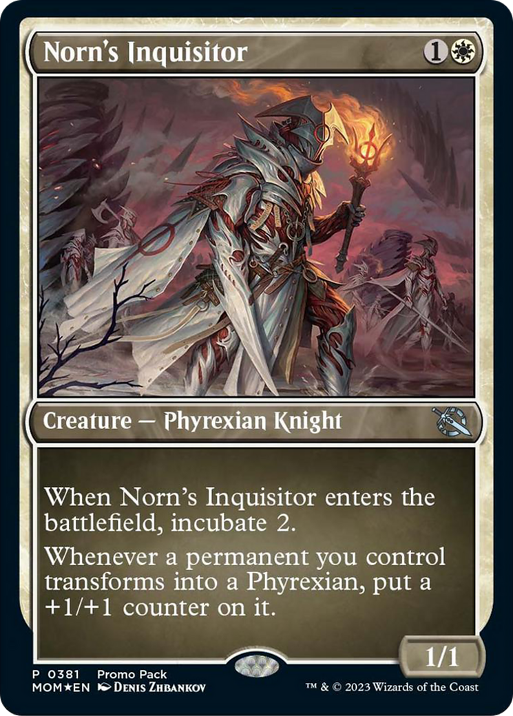 Norn's Inquisitor (Promo Pack) [March of the Machine Promos] | Galaxy Games LLC