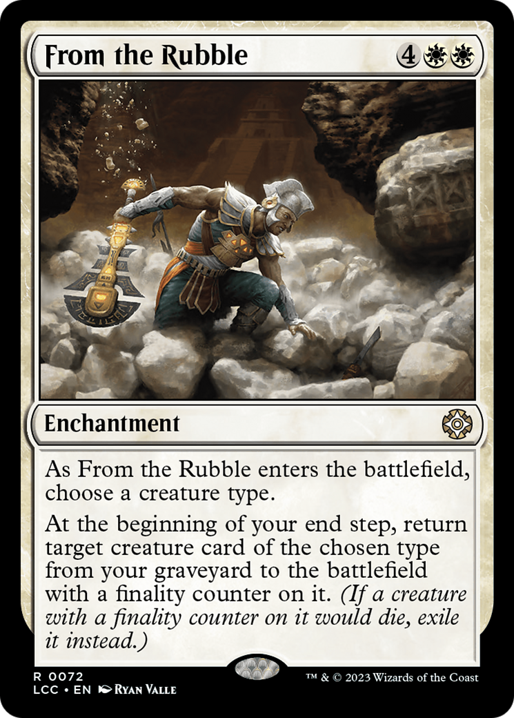 From the Rubble [The Lost Caverns of Ixalan Commander] | Galaxy Games LLC