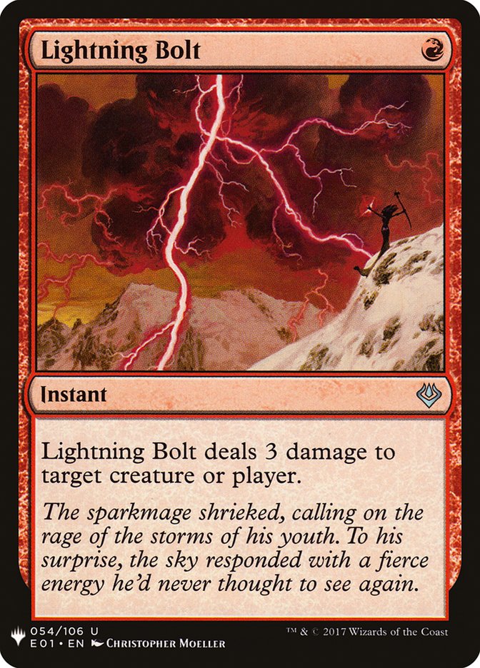 Lightning Bolt [Mystery Booster] | Galaxy Games LLC