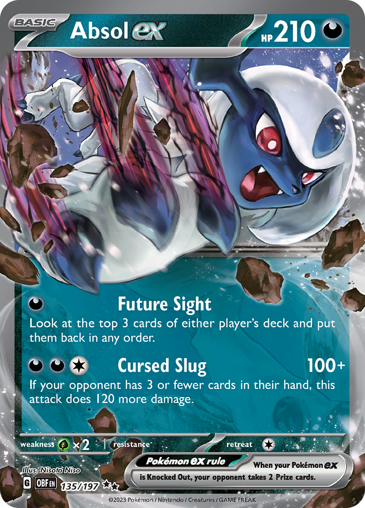 Absol ex (135/197) [Scarlet & Violet: Obsidian Flames] | Galaxy Games LLC