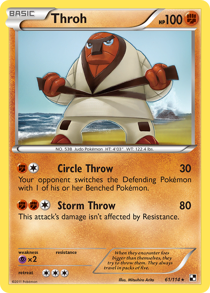 Throh (61/114) [Black & White: Base Set] | Galaxy Games LLC