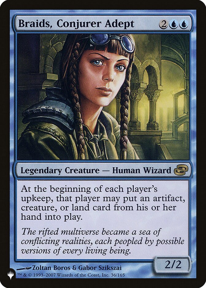 Braids, Conjurer Adept [The List] | Galaxy Games LLC