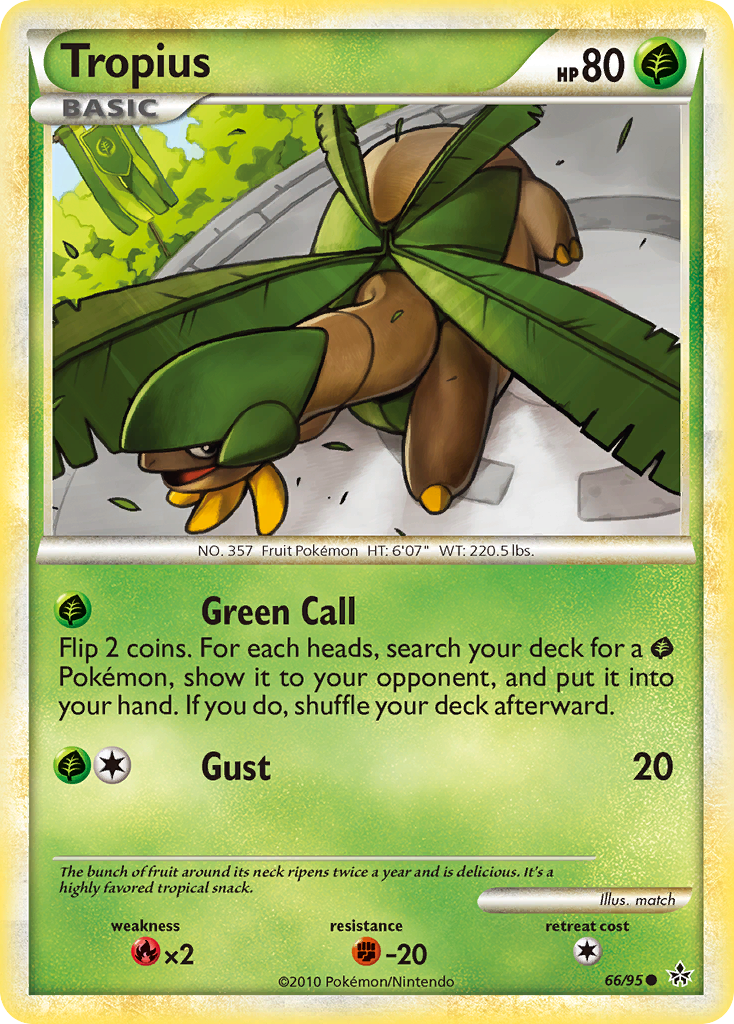 Tropius (66/95) [HeartGold & SoulSilver: Unleashed] | Galaxy Games LLC