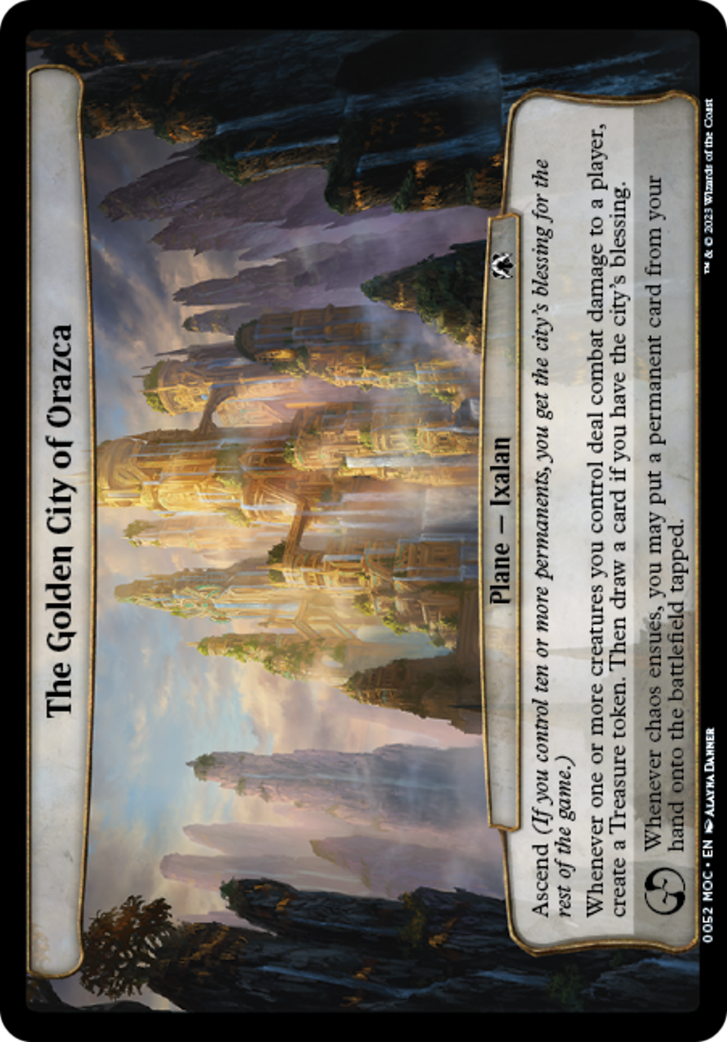 The Golden City of Orazca [March of the Machine Commander] | Galaxy Games LLC