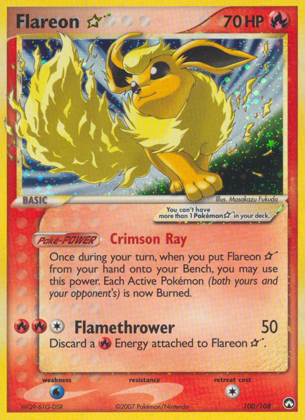 Flareon Star (100/108) [EX: Power Keepers] | Galaxy Games LLC
