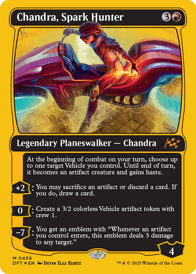 Chandra, Spark Hunter (First-Place Foil) [Aetherdrift] | Galaxy Games LLC