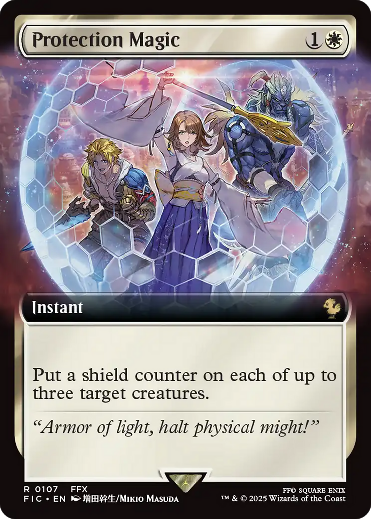 Protection Magic (Extended Art) [FINAL FANTASY Commander] | Galaxy Games LLC