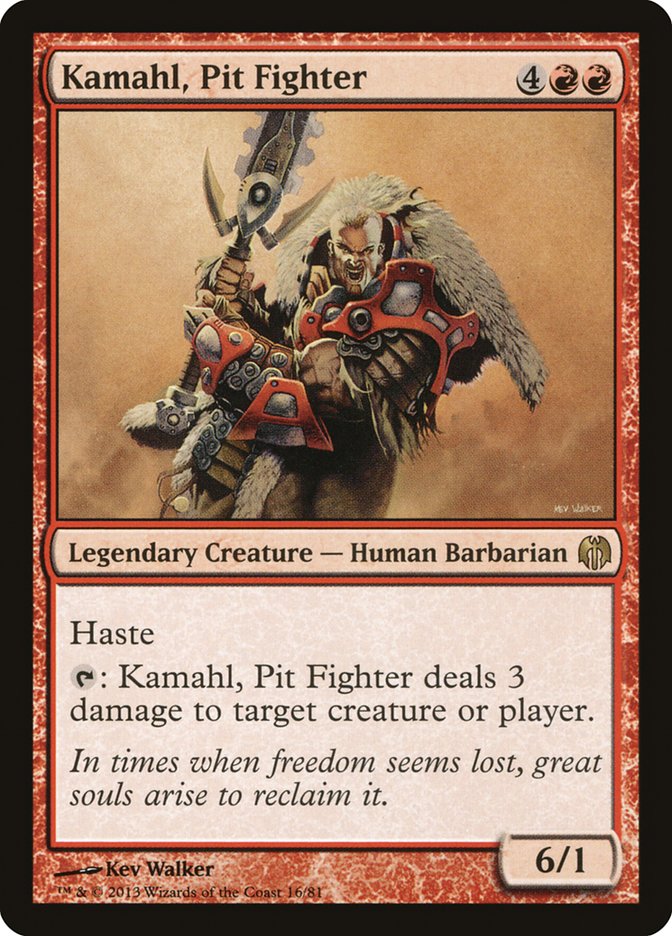 Kamahl, Pit Fighter [Duel Decks: Heroes vs. Monsters] | Galaxy Games LLC