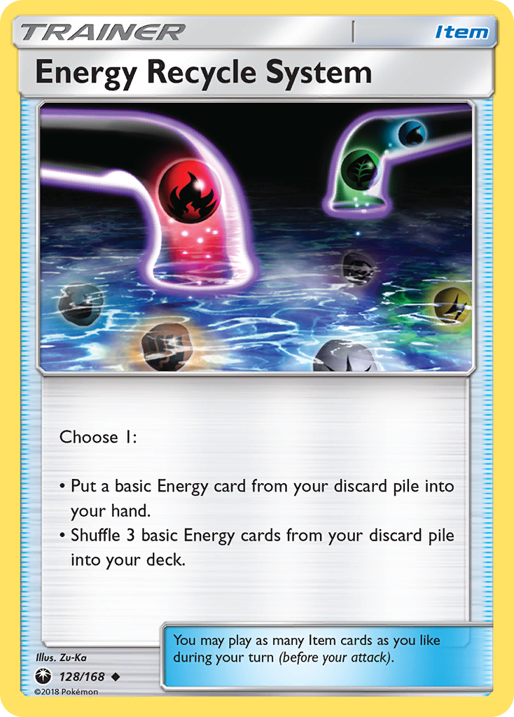Energy Recycle System (128/168) [Sun & Moon: Celestial Storm] | Galaxy Games LLC