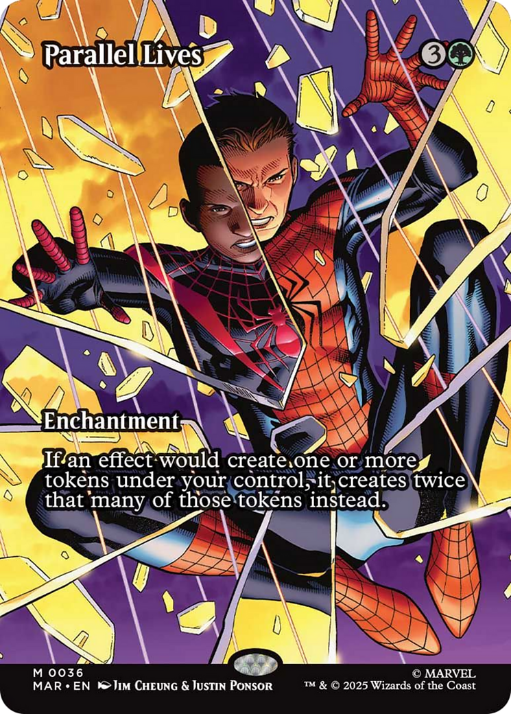 Parallel Lives (Borderless) [Marvel's Spider-Man: Eternal-Legal] | Galaxy Games LLC