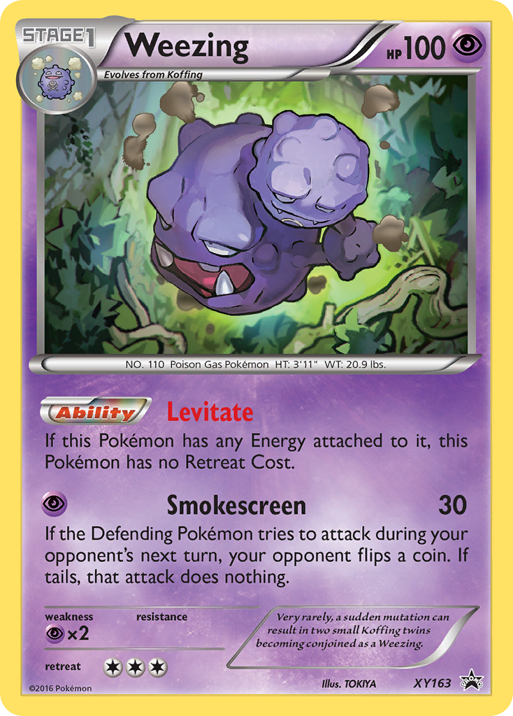 Weezing (XY163) [XY: Black Star Promos] | Galaxy Games LLC