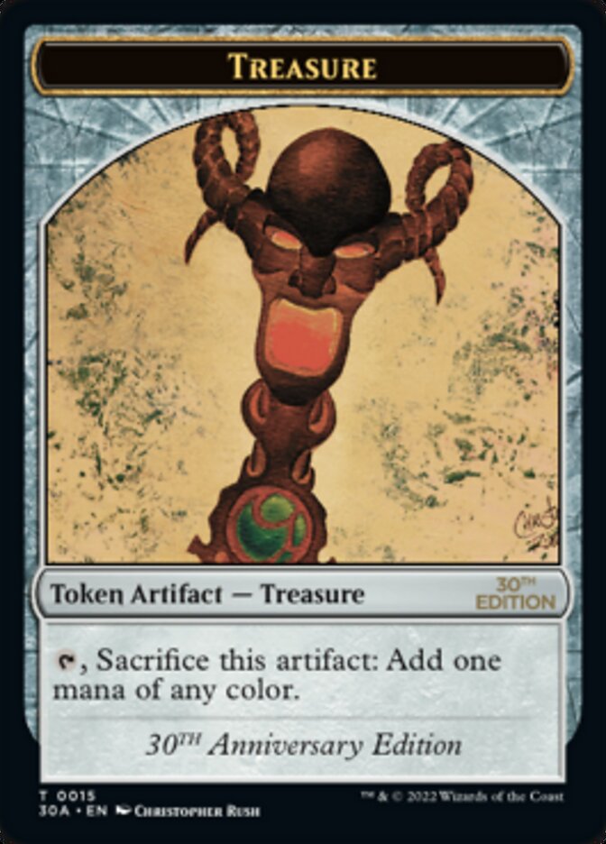Treasure Token (015) [30th Anniversary Tokens] | Galaxy Games LLC