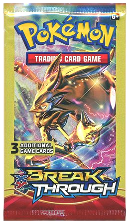 XY: BREAKthrough - 3-Card Booster Pack | Galaxy Games LLC