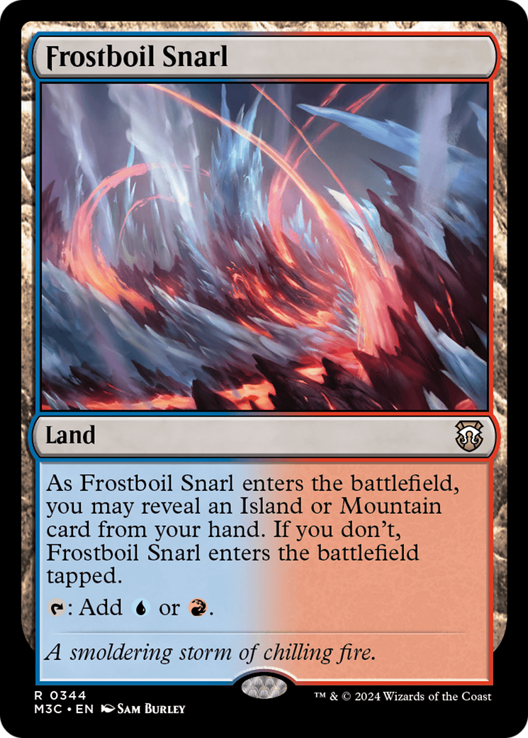 Frostboil Snarl [Modern Horizons 3 Commander] | Galaxy Games LLC