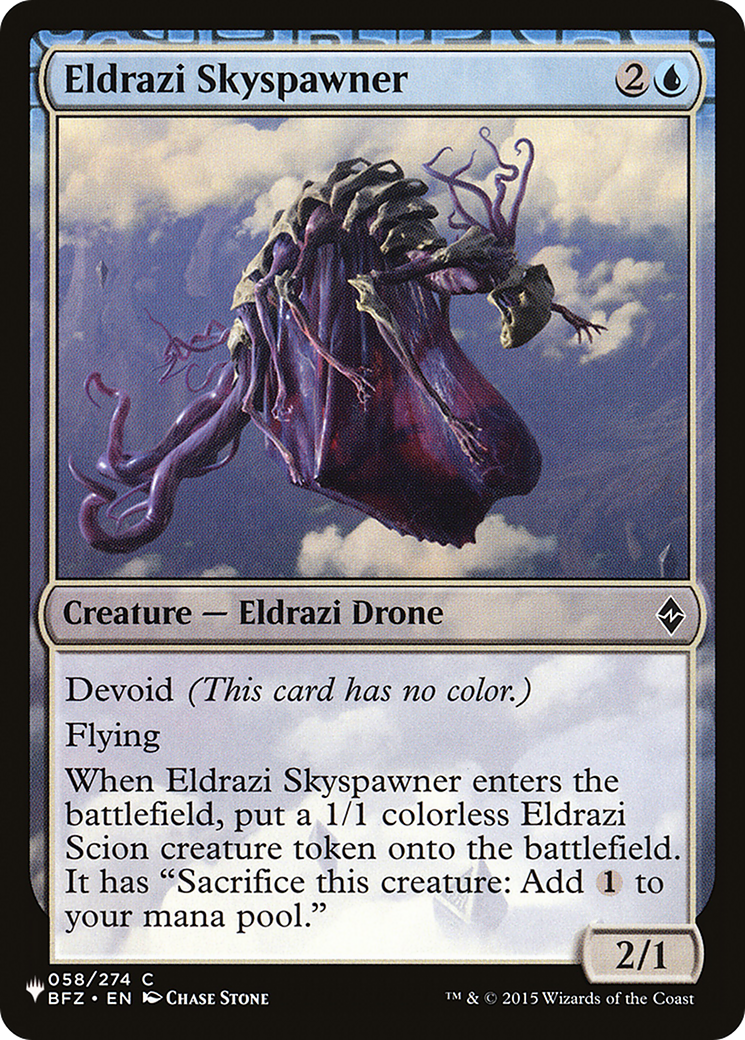 Eldrazi Skyspawner [The List] | Galaxy Games LLC