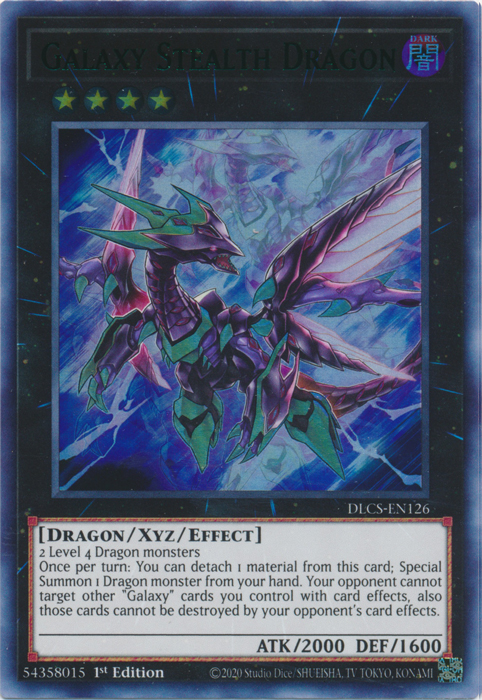 Galaxy Stealth Dragon (Green) [DLCS-EN126] Ultra Rare | Galaxy Games LLC