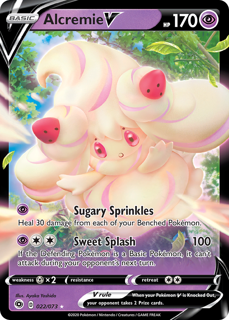 Alcremie V (022/073) [Sword & Shield: Champion's Path] | Galaxy Games LLC