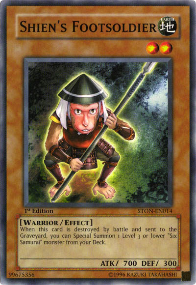 Shien's Footsoldier [STON-EN014] Common | Galaxy Games LLC