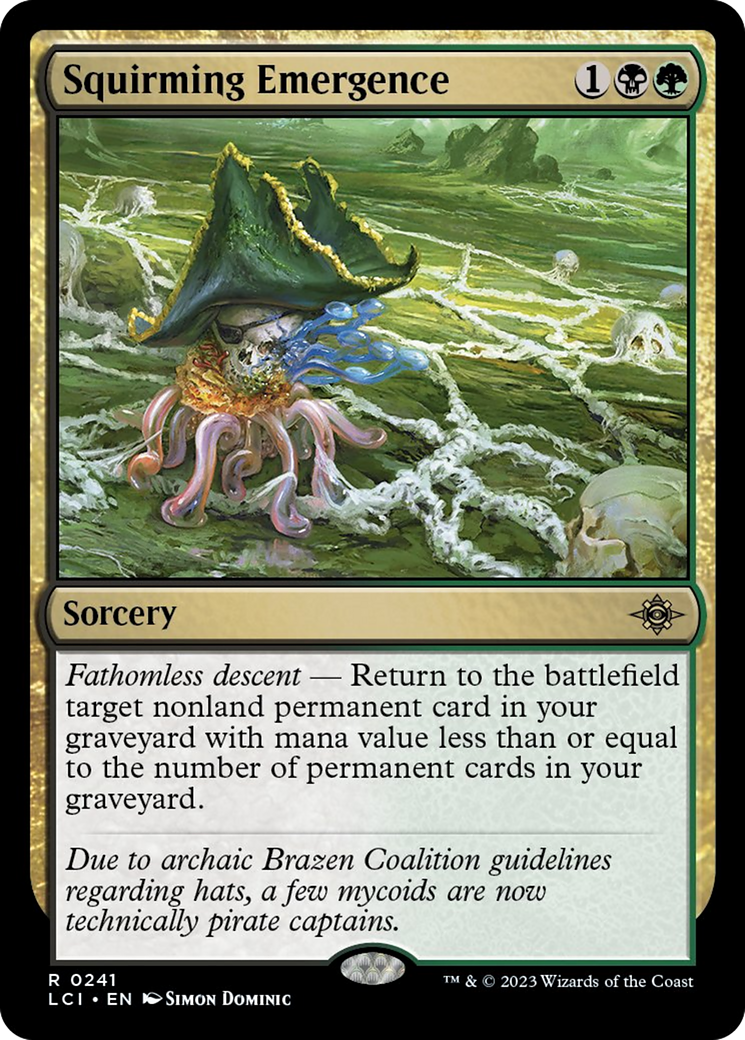 Squirming Emergence [The Lost Caverns of Ixalan] | Galaxy Games LLC