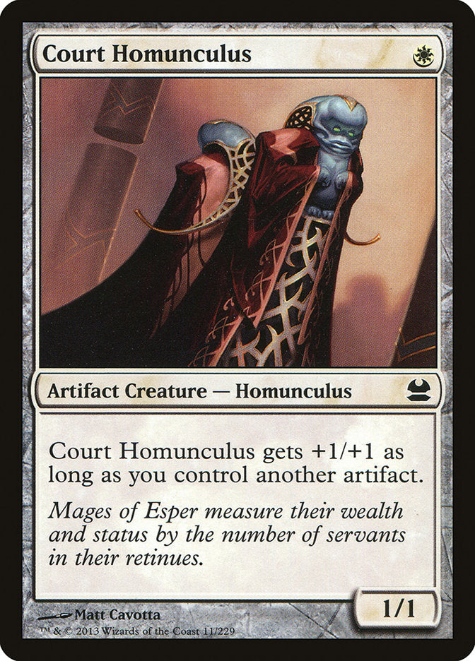 Court Homunculus [Modern Masters] | Galaxy Games LLC