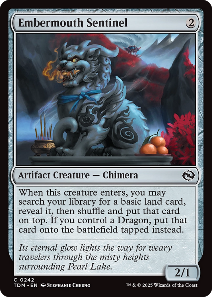 Embermouth Sentinel [Tarkir: Dragonstorm] | Galaxy Games LLC