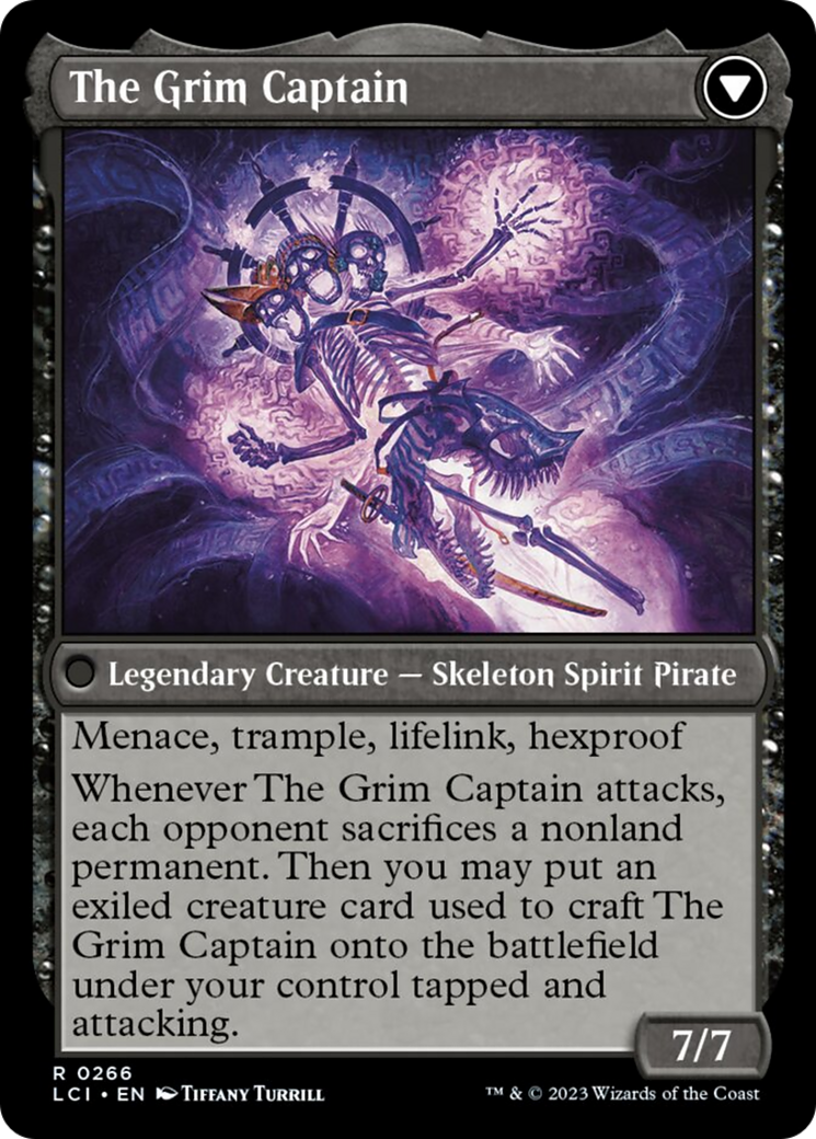 Throne of the Grim Captain // The Grim Captain [The Lost Caverns of Ixalan] | Galaxy Games LLC