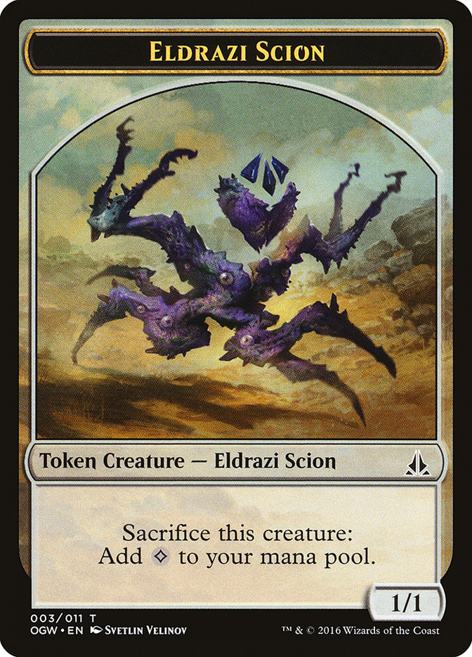 Eldrazi Scion Token (003/011) [Oath of the Gatewatch Tokens] | Galaxy Games LLC