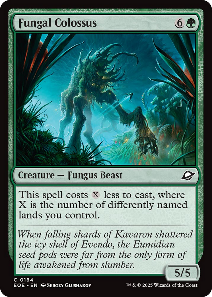 Fungal Colossus [Edge of Eternities] | Galaxy Games LLC