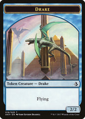 Angel of Sanctions // Drake Double-Sided Token [Amonkhet Tokens] | Galaxy Games LLC