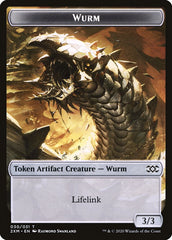 Wolf // Wurm (030) Double-Sided Token [Double Masters Tokens] | Galaxy Games LLC