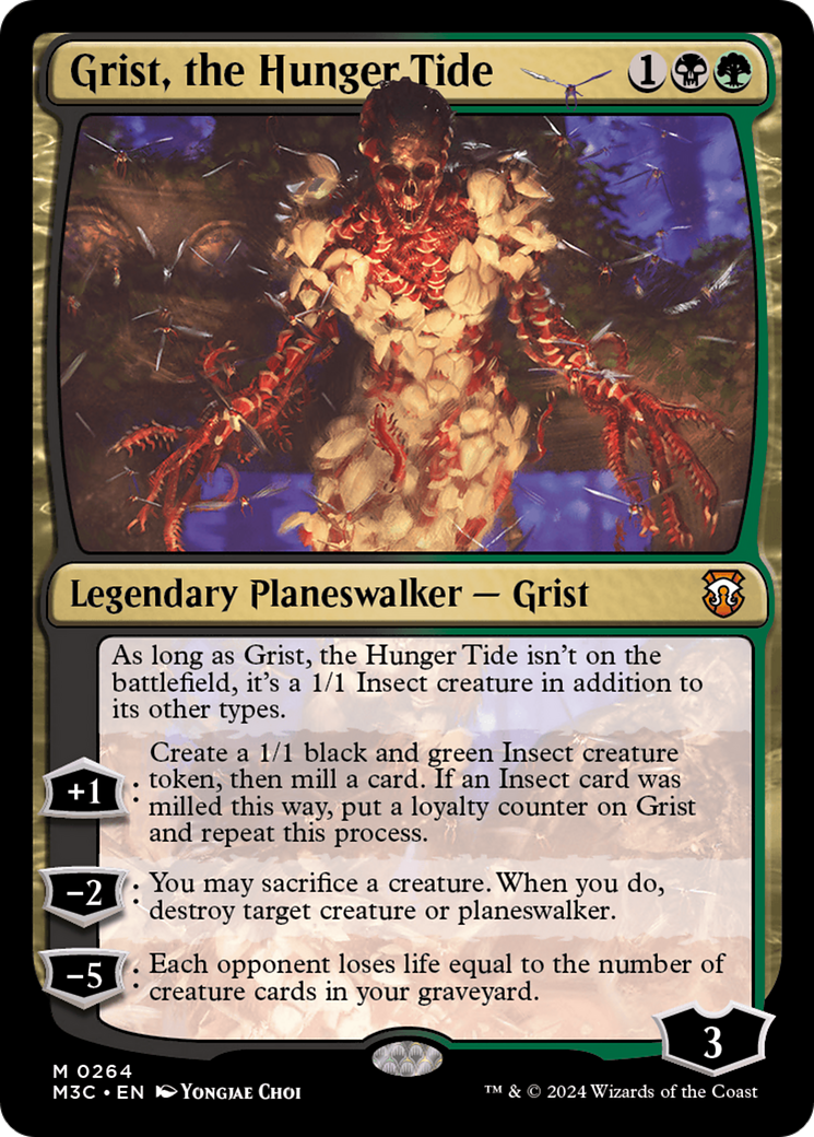 Grist, the Hunger Tide [Modern Horizons 3 Commander] | Galaxy Games LLC
