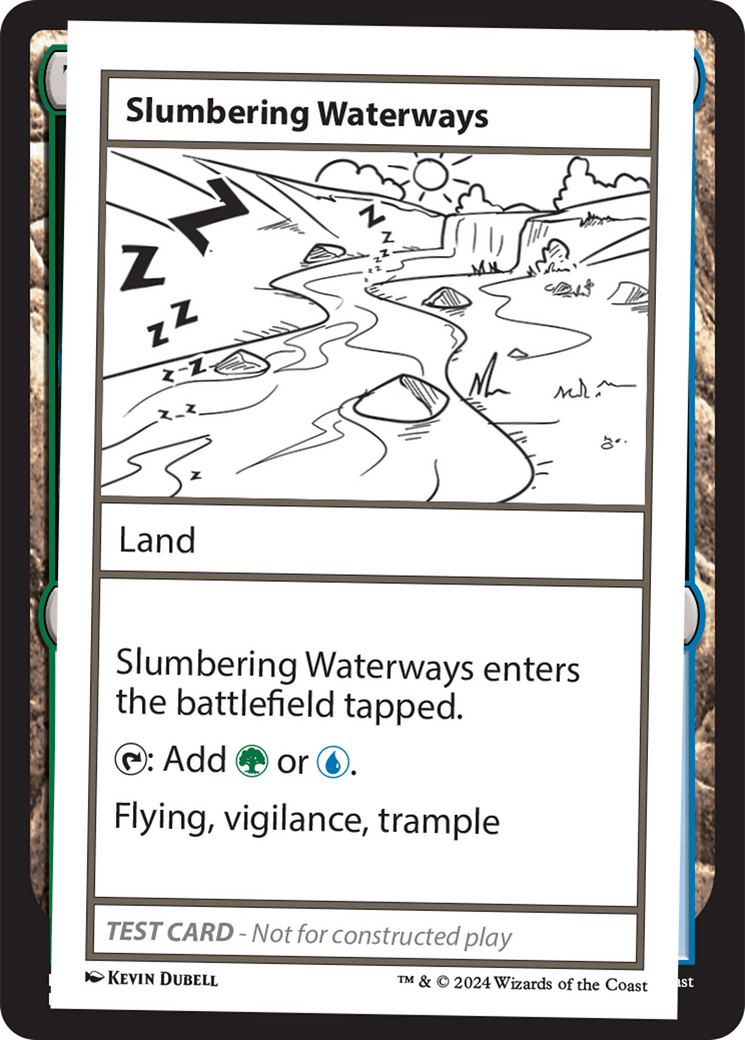 Slumbering Waterways [Mystery Booster 2 Playtest Cards] | Galaxy Games LLC