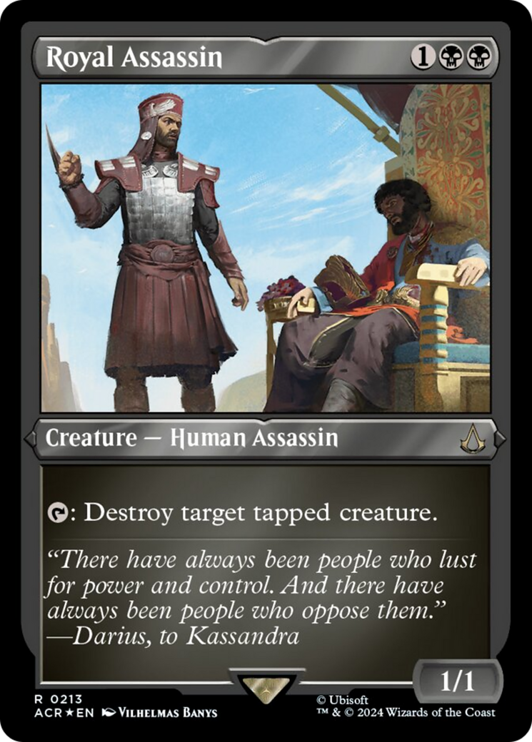 Royal Assassin (Foil Etched) [Assassin's Creed] | Galaxy Games LLC