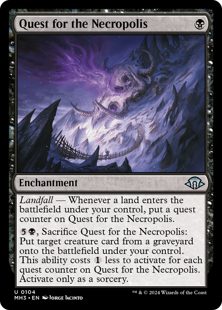 Quest for the Necropolis [Modern Horizons 3] | Galaxy Games LLC