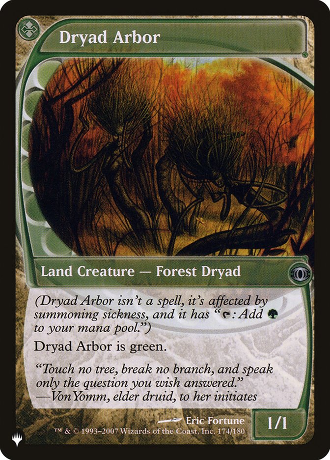 Dryad Arbor [The List] | Galaxy Games LLC