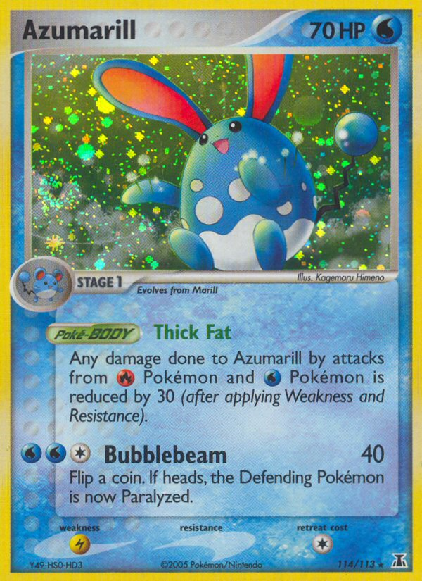 Azumarill (114/113) [EX: Delta Species] | Galaxy Games LLC