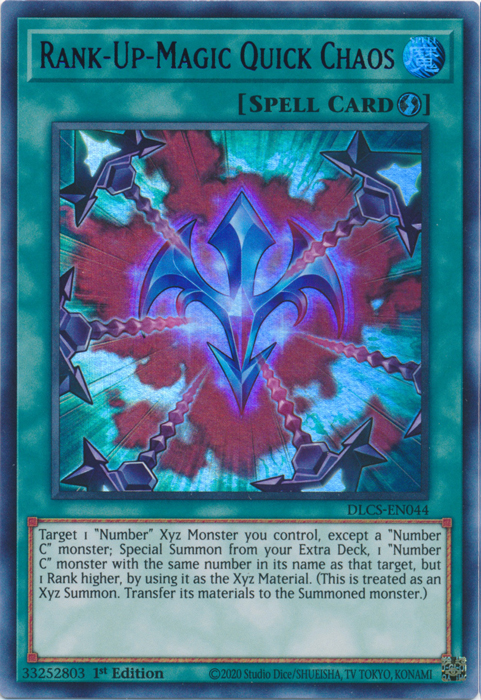 Rank-Up-Magic Quick Chaos (Blue) [DLCS-EN044] Ultra Rare | Galaxy Games LLC