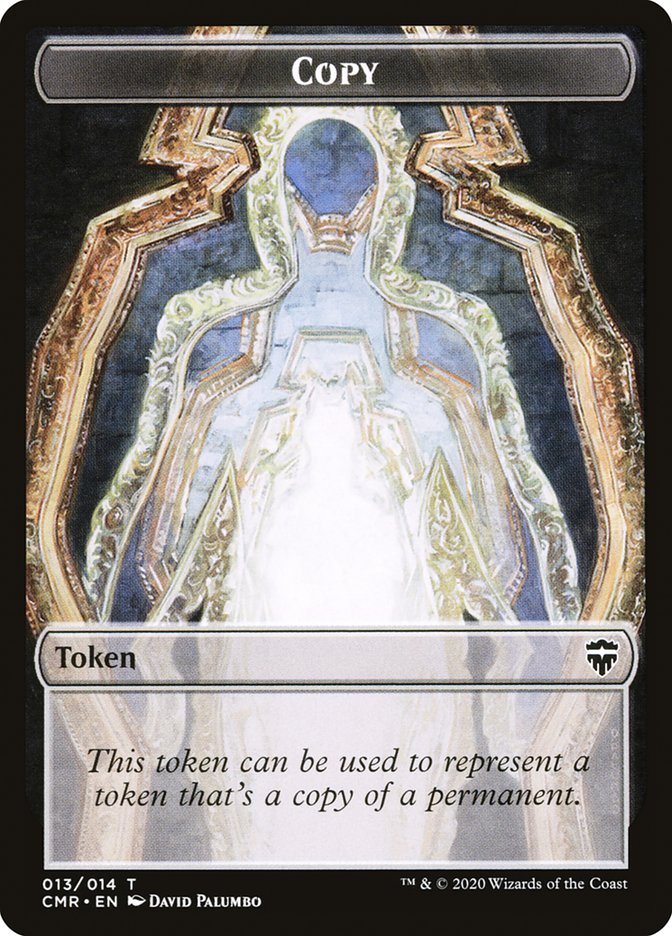 Copy (013) // Spirit Double-Sided Token [Commander Legends Tokens] | Galaxy Games LLC