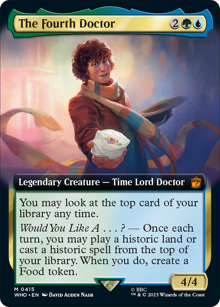 The Fourth Doctor (Extended Art) [Doctor Who] | Galaxy Games LLC