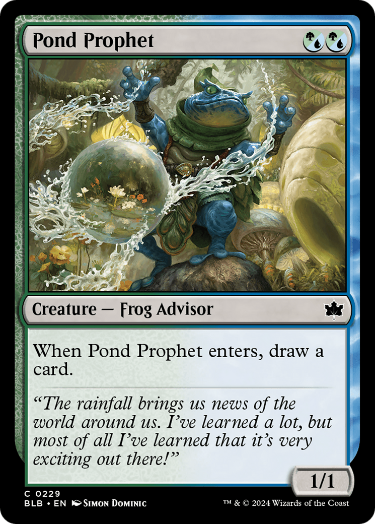 Pond Prophet [Bloomburrow] | Galaxy Games LLC