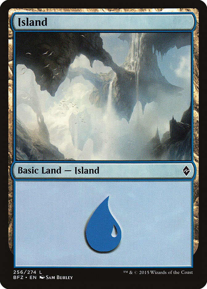 Island (256) [Battle for Zendikar] | Galaxy Games LLC