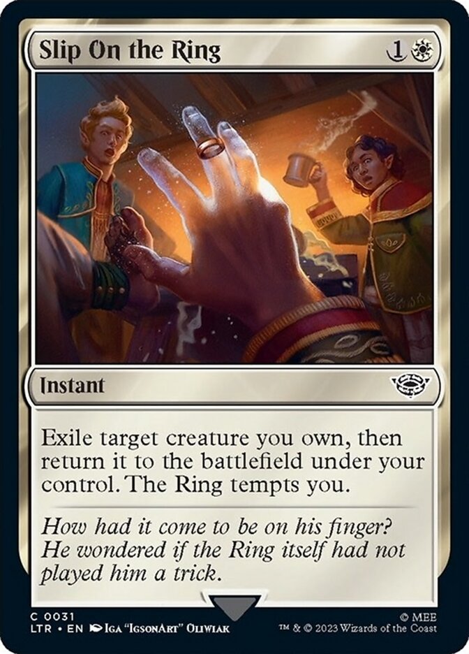 Slip on the Ring [The Lord of the Rings: Tales of Middle-Earth] | Galaxy Games LLC